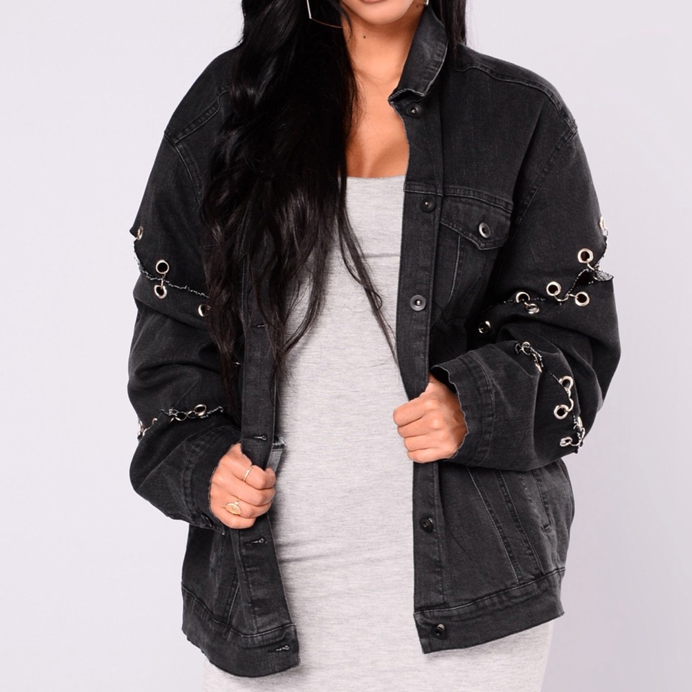 Black Denim Jacket